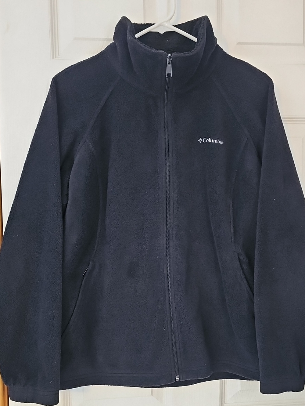 Columbia Black Full-Zip Fleece Jacket